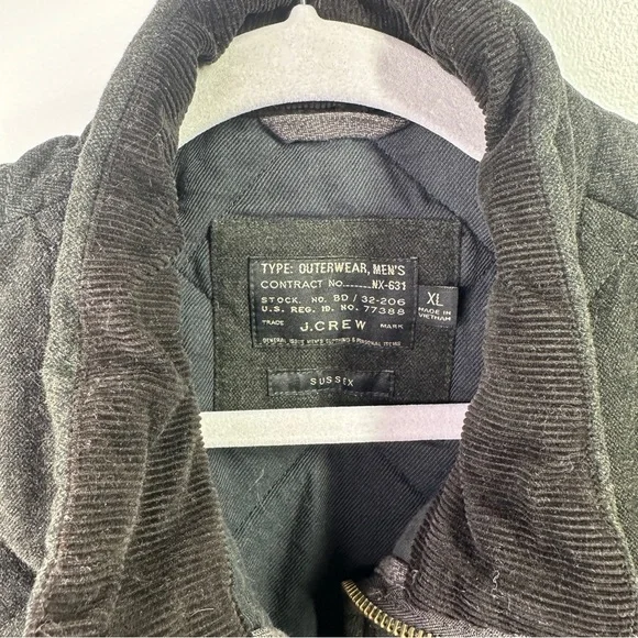 Mens J. Crew Quilted Sussix Vest sz XL - Picture 4 of 8